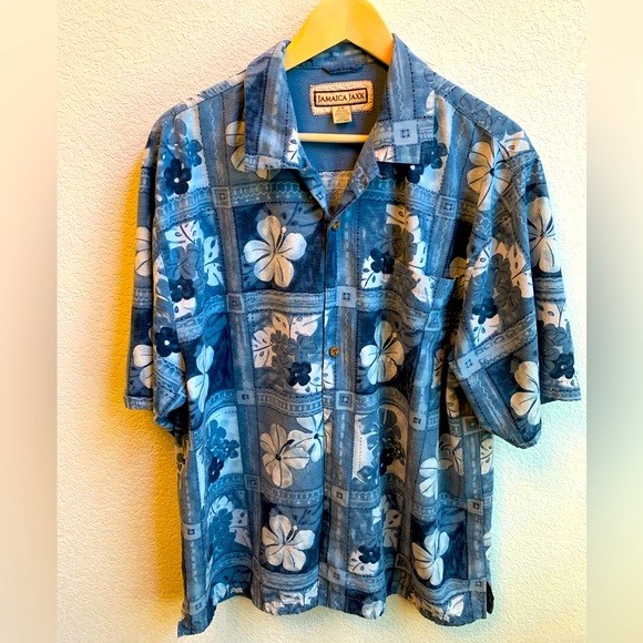 Jamaica Jaxx Men’s Hawaiians Shirt Size Large - Picture 1 of 3